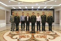 【輝煌頭條】泉州市委常委、軍分區(qū)政委劉建軍到輝煌水暖集團調研武裝部建設
